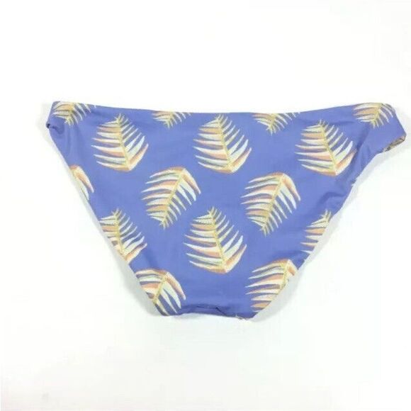 Patagonia | Women Sunamee Bikini Bottom Palms of my Heart Violet Blue | M - Picture 4 of 7